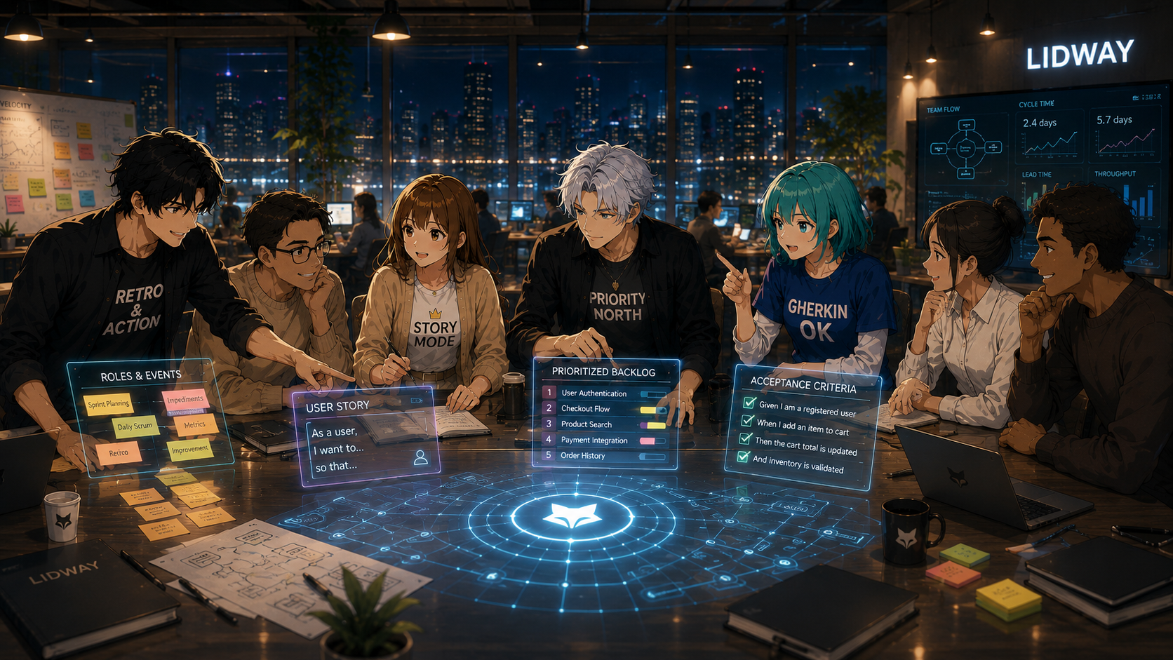 Agile AI Crew — Hermes, Clio, Polaris, Forma